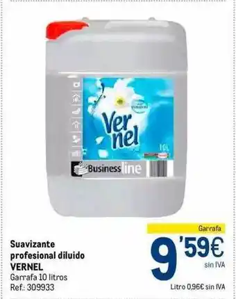 Makro Suavizante profesional diluido vernel oferta