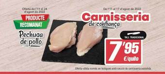 SPAR Pechuga de pollo oferta