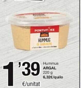 SPAR Hummus argal oferta