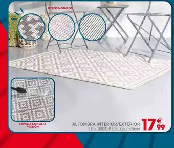 GiFi ALFOMBRA INTERIOR/EXTERIOR 100x150cm oferta