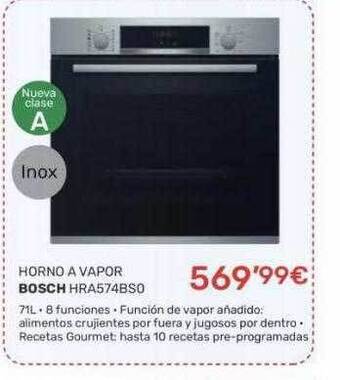 Cenor Horno a vapor bosch hra574bso oferta