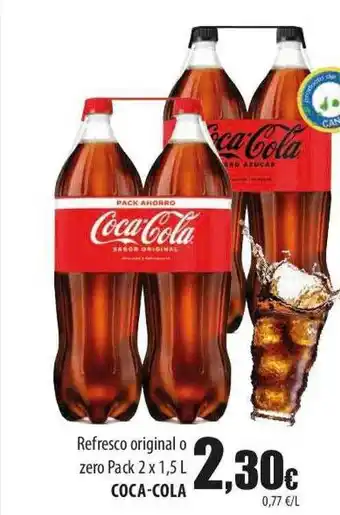 SPAR Lanzarote Refresco original 0 zero pack coca-cola oferta