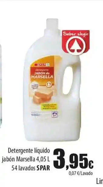 SPAR Lanzarote Detergente líquido jabón marsella spar oferta