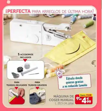 GiFi MÀQUINA DE COSER MANUAL 20,5cm oferta