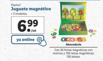 Lidl Playtive juguete magnético oferta
