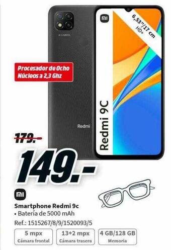 MediaMarkt Smartphone redmi 9c oferta