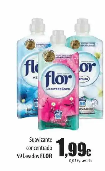 Spar Tenerife Suavizante concentrado flor oferta