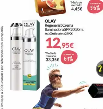 Olay regenerist Crema Iluminadora SPF20 50ml