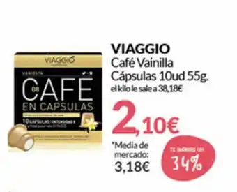 PrimaPrix Viaggio Café Vainilla cápsulas oferta