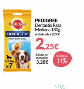 PrimaPrix Pedigree Dentastix Raza Mediana 180g oferta
