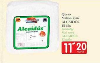 Supermercados Bip Bip Queso mahón semi alcaidús oferta