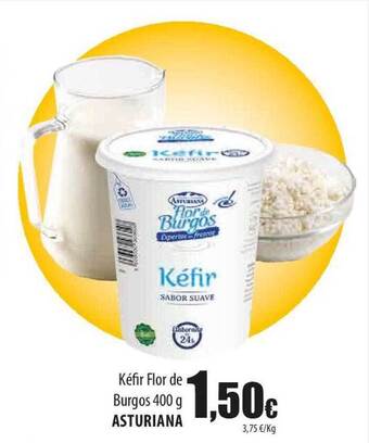 SPAR Lanzarote Kéfir flor de burgos asturiana oferta
