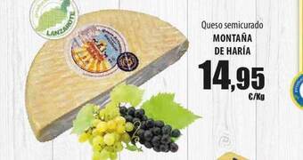 SPAR Lanzarote Queso semicurado montaña de haría oferta