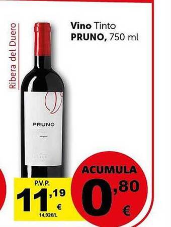 Masymas Vino tinto pruno oferta