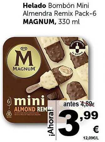 Masymas Helado magnum oferta