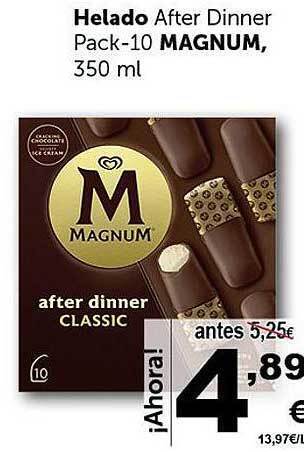 Masymas Helado magnum oferta