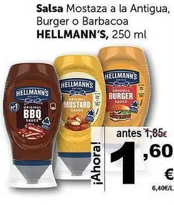 Masymas Hellmann's salsa oferta