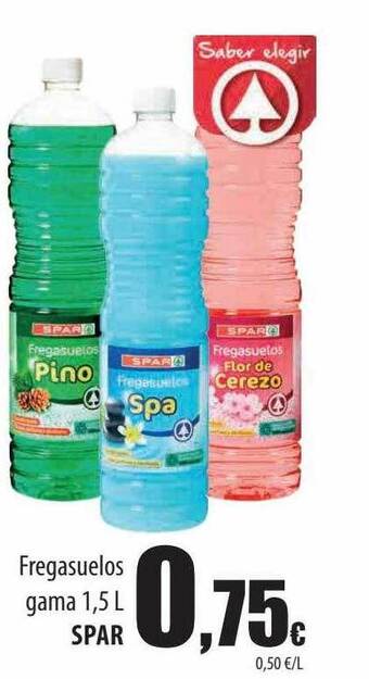 Spar Tenerife Fregasuelos gama spar oferta