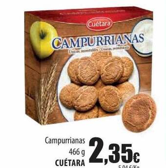 Spar Tenerife Campurrianas cuétara oferta