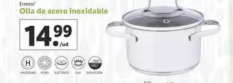 Lidl Ernesto olla se acero inoxidable oferta