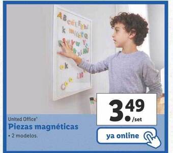 Lidl United office piezas magnéticas oferta