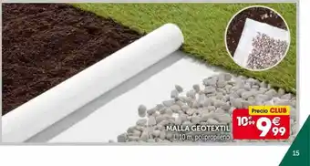 GiFi MALLA GEOTEXTIL L.10m oferta