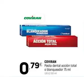 Coviran COVIRAN Pasta dental acción total o blanqueador 75ml oferta