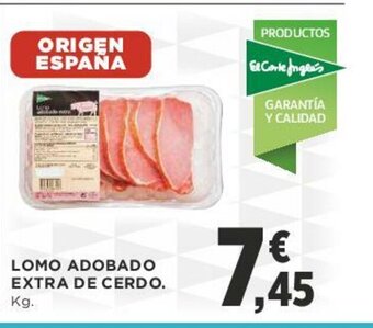 Supercor Lomo Adobado Extra De Cerdo oferta