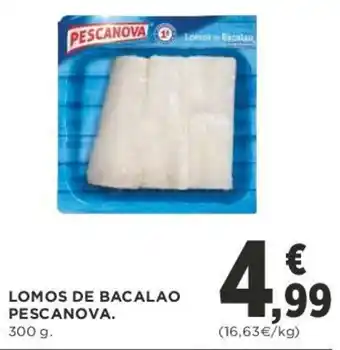 Supercor Pescanova Lomos De Bacalao 300g oferta