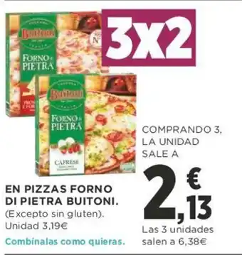 Supercor Buitoni En Pizzas Forno Di Pietra oferta