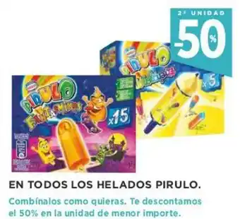 Supercor Pirulo En Todos Los Helados oferta