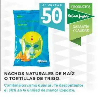 Supercor Nachos Naturales De Maíz O Tortillas De Trigo oferta