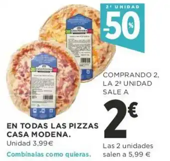 Supercor Casa Modena En Todas Las Pizzas oferta