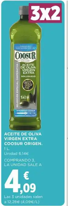 Supercor Aceite De Oliva Virgen Extra Coosur Origen 1L oferta