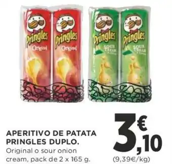 Supercor Pringles Apertivo De Patata Duplo oferta