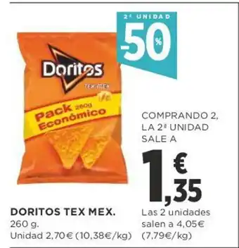 Supercor Doritos Tex Mex 260g oferta