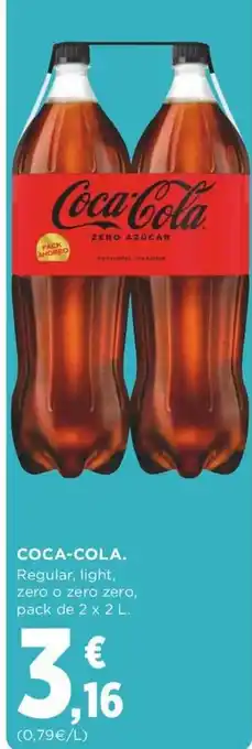 Supercor Coca Cola 2x2L oferta