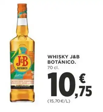 Supercor J&B Whisky Botánico 70cl oferta