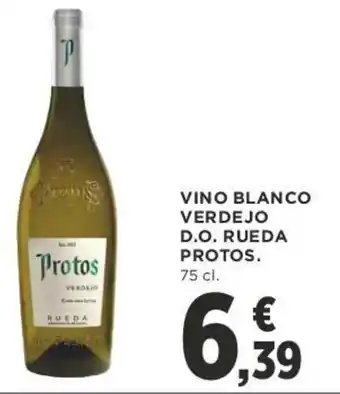 Supercor Vino Blanco Verdejo D.O Rueda Protos 75cl oferta