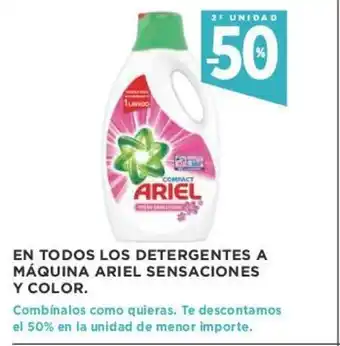 Supercor Ariel En Todos Los Detergentes A Máquina Sensaciones Y Color oferta