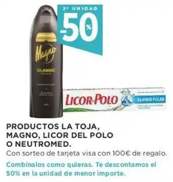 Productos La Toja, Magno, Licor Del Polo O Neutromed