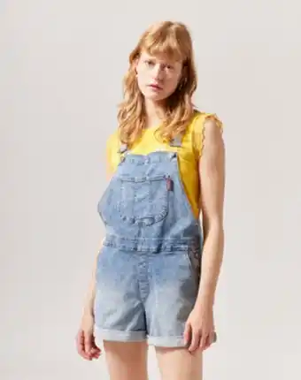 Naf Naf Peto corto denim color denim oferta