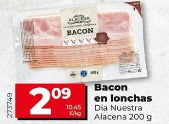Dia Bacon en lonchas oferta