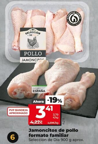 Dia Jamoncitos de pollo formato familiar oferta