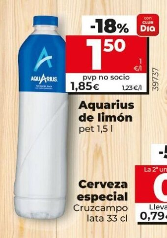 Dia AQUARIUS de limón oferta