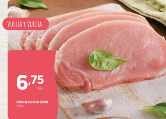 Coviran CINTA DE LOMO de CERDO oferta