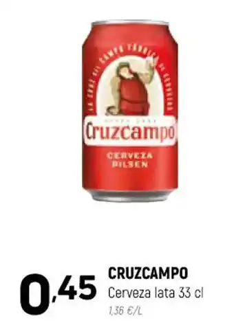 Coviran CERVEZA cruzcampo oferta