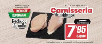 SPAR Pechuga de pollo oferta