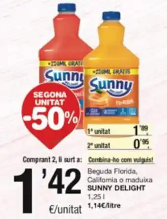SPAR Sunny delight oferta