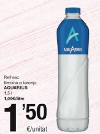 SPAR Aquarius oferta